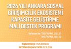 Ankara Sosyal Girişimcilik Ekosistemi Kapasite Geliştirme Mali Destek Programı İlan Edildi