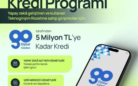 KOSGEB’den Teknoloji Girişimlerine Yapay Zeka Kredi Programı