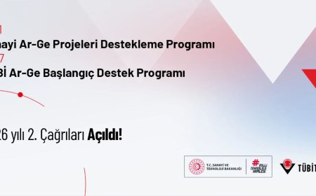 1501-Sanayi Ar-Ge Destek Programı ve 1507-KOBİ Ar-Ge Başlangıç Destek Programı