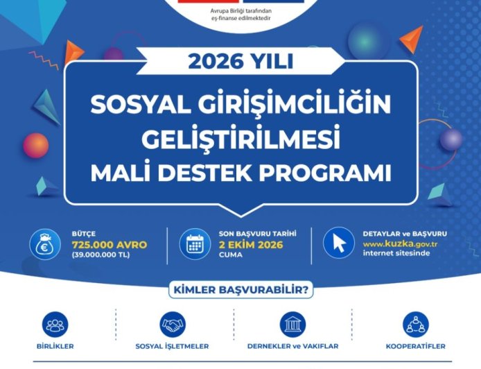 Sosyal Girişimcilik Desteği İçin Başvurular Başladı