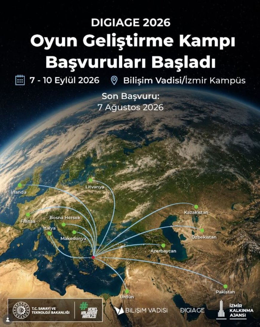 DIGIAGE Oyun Geliştirme Kampı İçin Başvuru Süreci Başladı